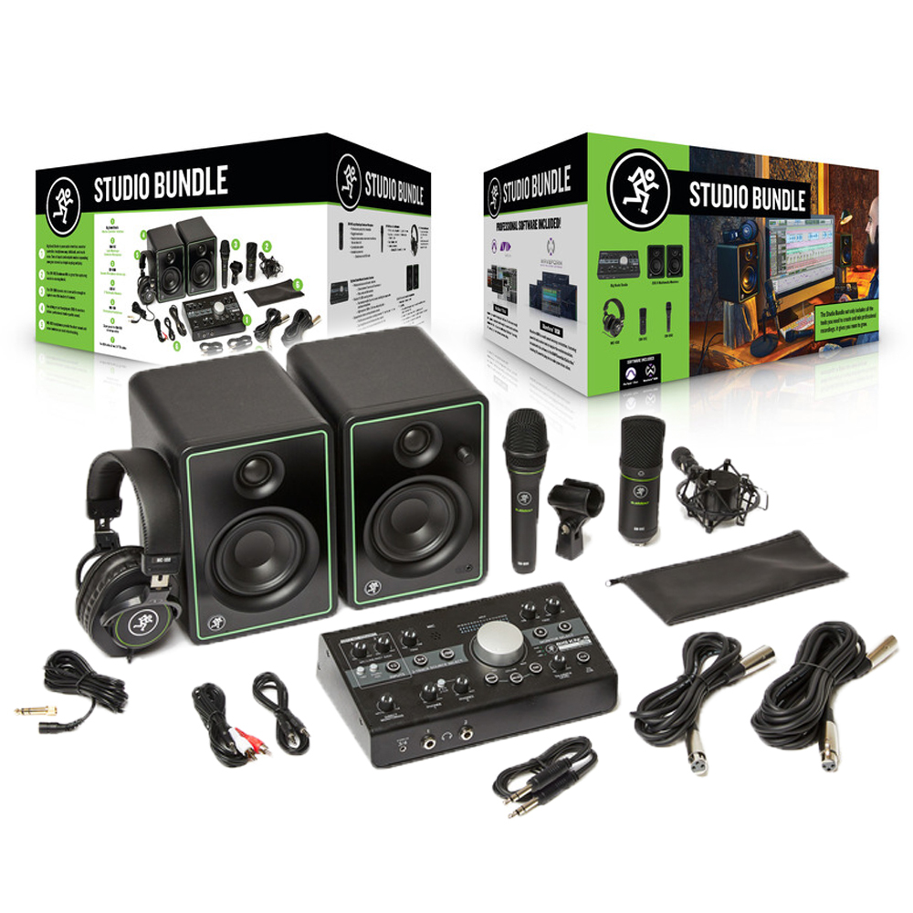 Pack Home Studio Mackie STUDIO BUNDLE