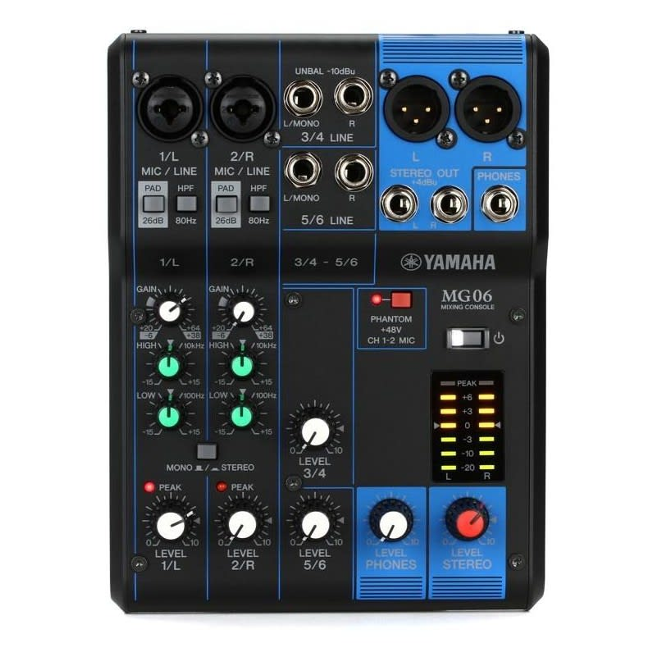 Mezclador MG06 Yamaha 1
