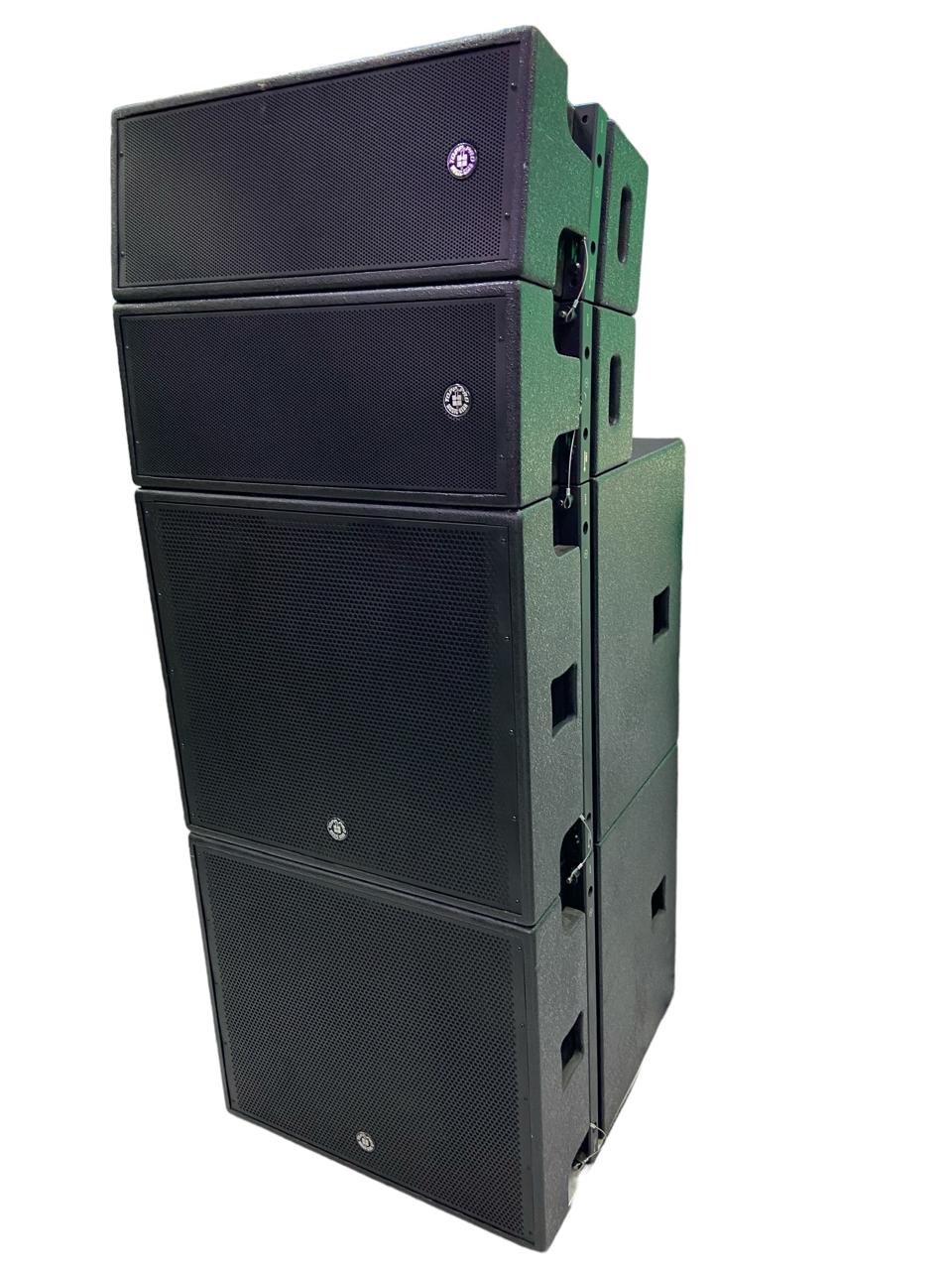 Sistema Array Pasivo Topp Pro  4 Módulos sat28p + 4 sub18p
