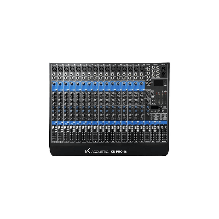 KN PRO 16 MIXER 16CH. C/FX 1