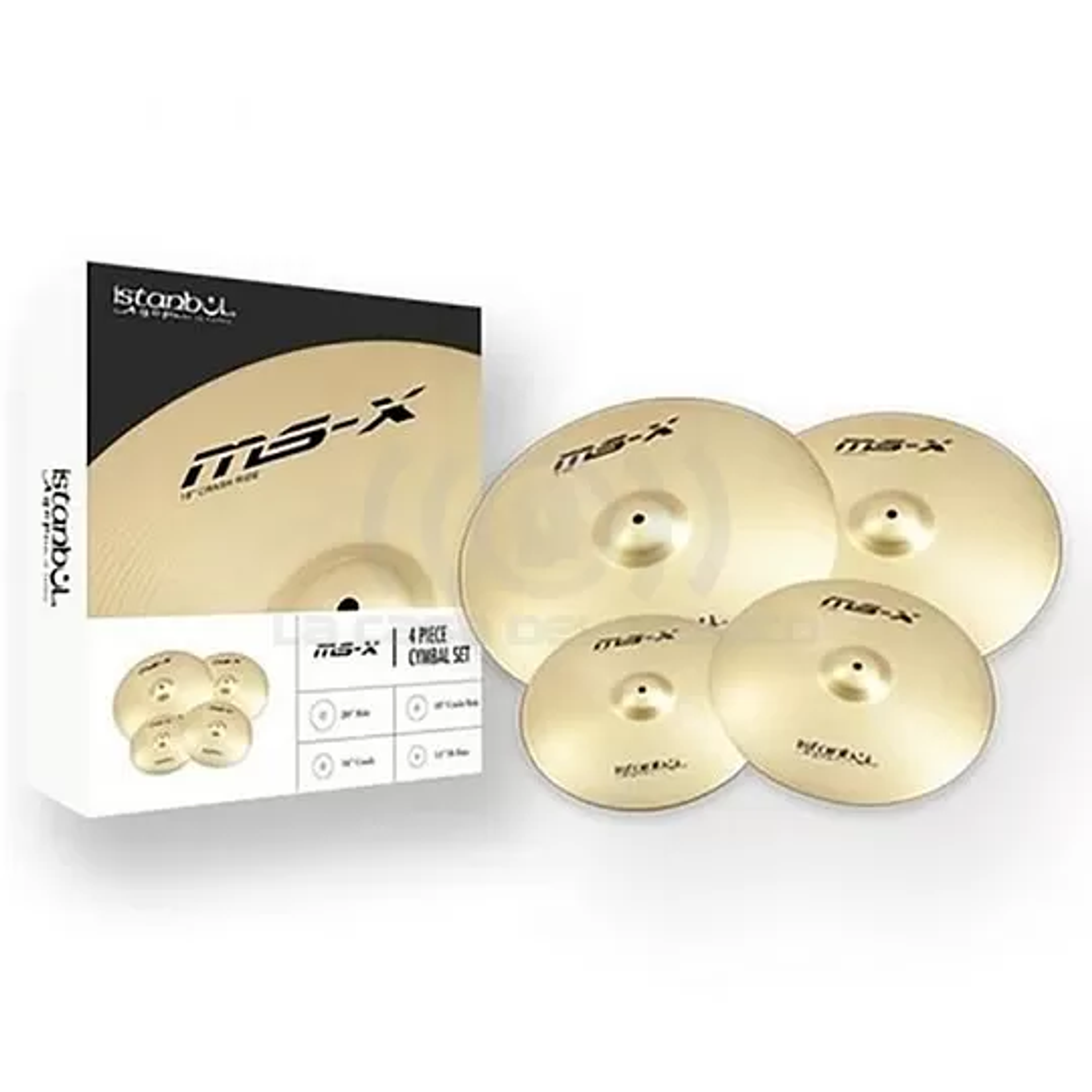 Pack De Platillos Istanbul Agop MSX 4 Piezas 1