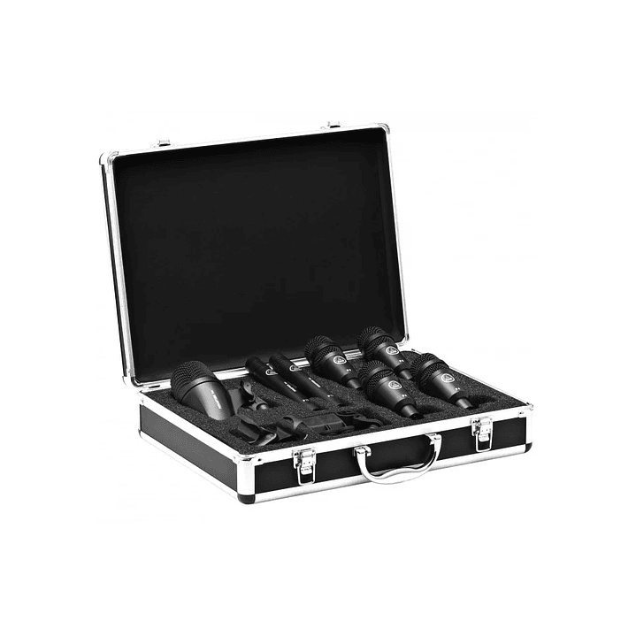 SET DE MICROFONOS DE PERCUSION AKG DRUM SET SESSION I 2