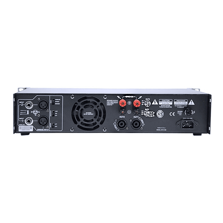 APXII-600 POWER STEREO 300W X CH. 4 Ohms AMPRO 2