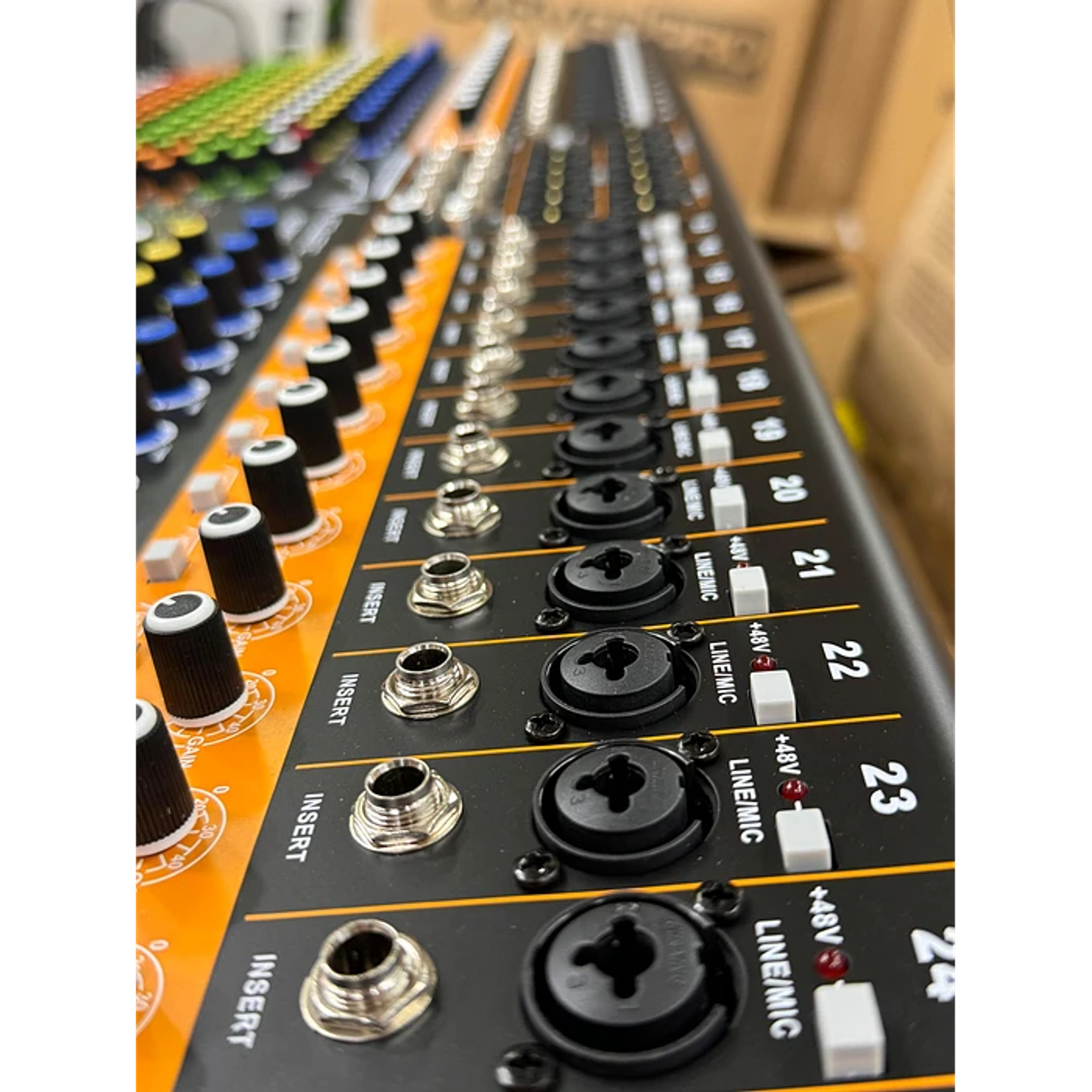 KE PRO 24 MIXER 24CH, FX, SUB GRUPO K ACOUSTIC 2