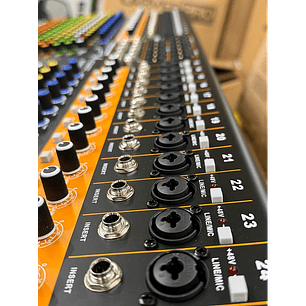 KE PRO 24 MIXER 24CH, FX, SUB GRUPO K ACOUSTIC