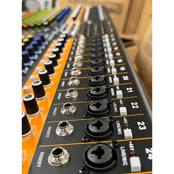 KE PRO 24 MIXER 24CH, FX, SUB GRUPO K ACOUSTIC 2