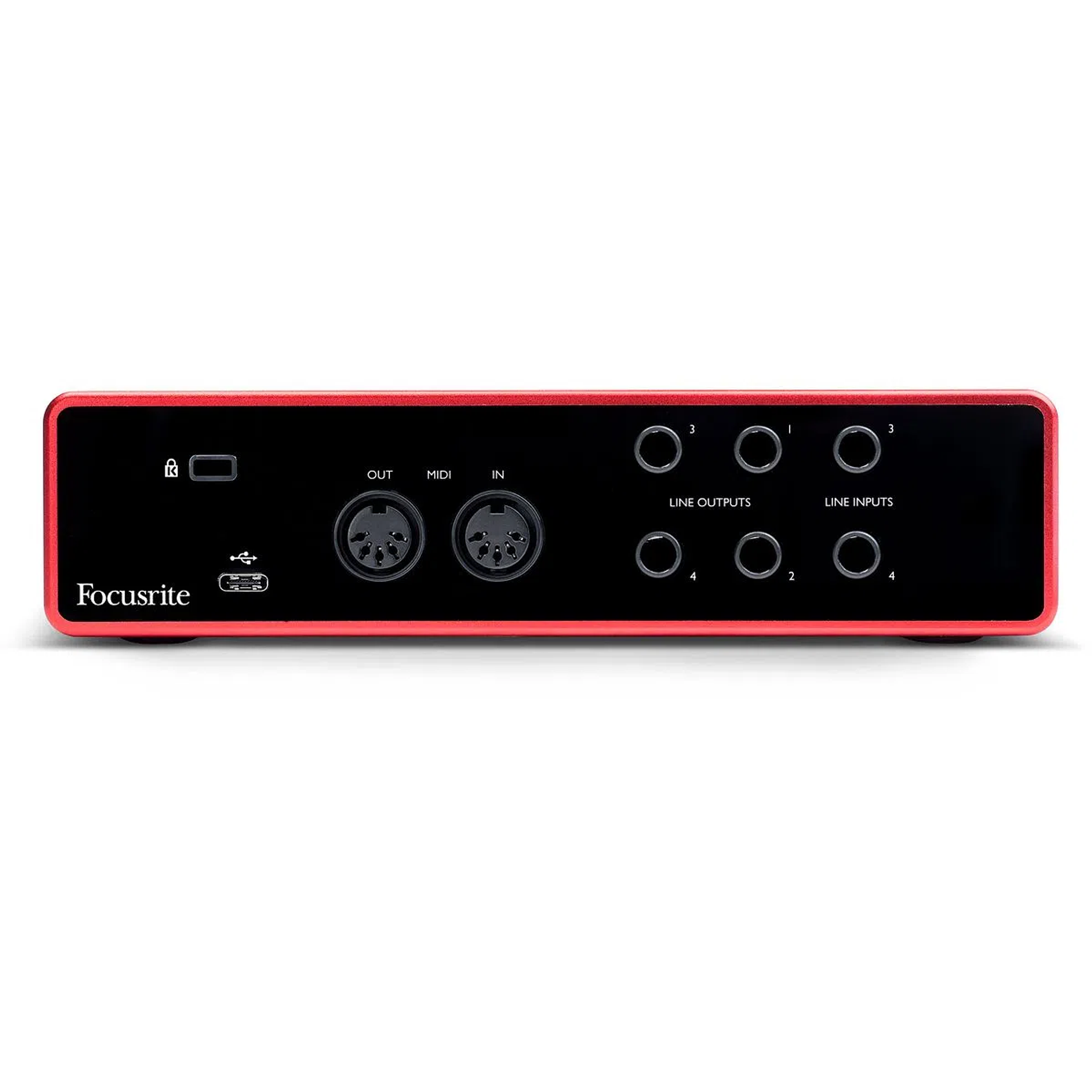 Interfaz de audio Focusrite Scarlett 4i4 de 3ra generación 2