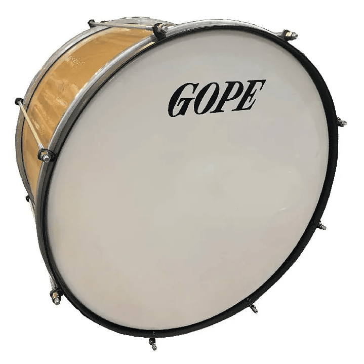 GOPE Bombo 30cm x 22 Madera 12 Tensores BME3022 1
