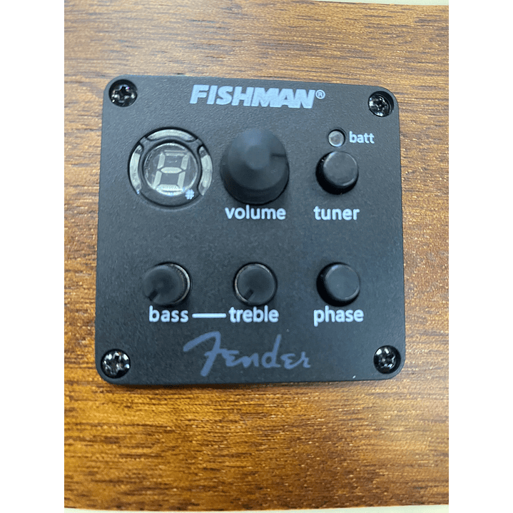 Guitarra Electroacústica Fender Paramount PM2 Fishman + case 3