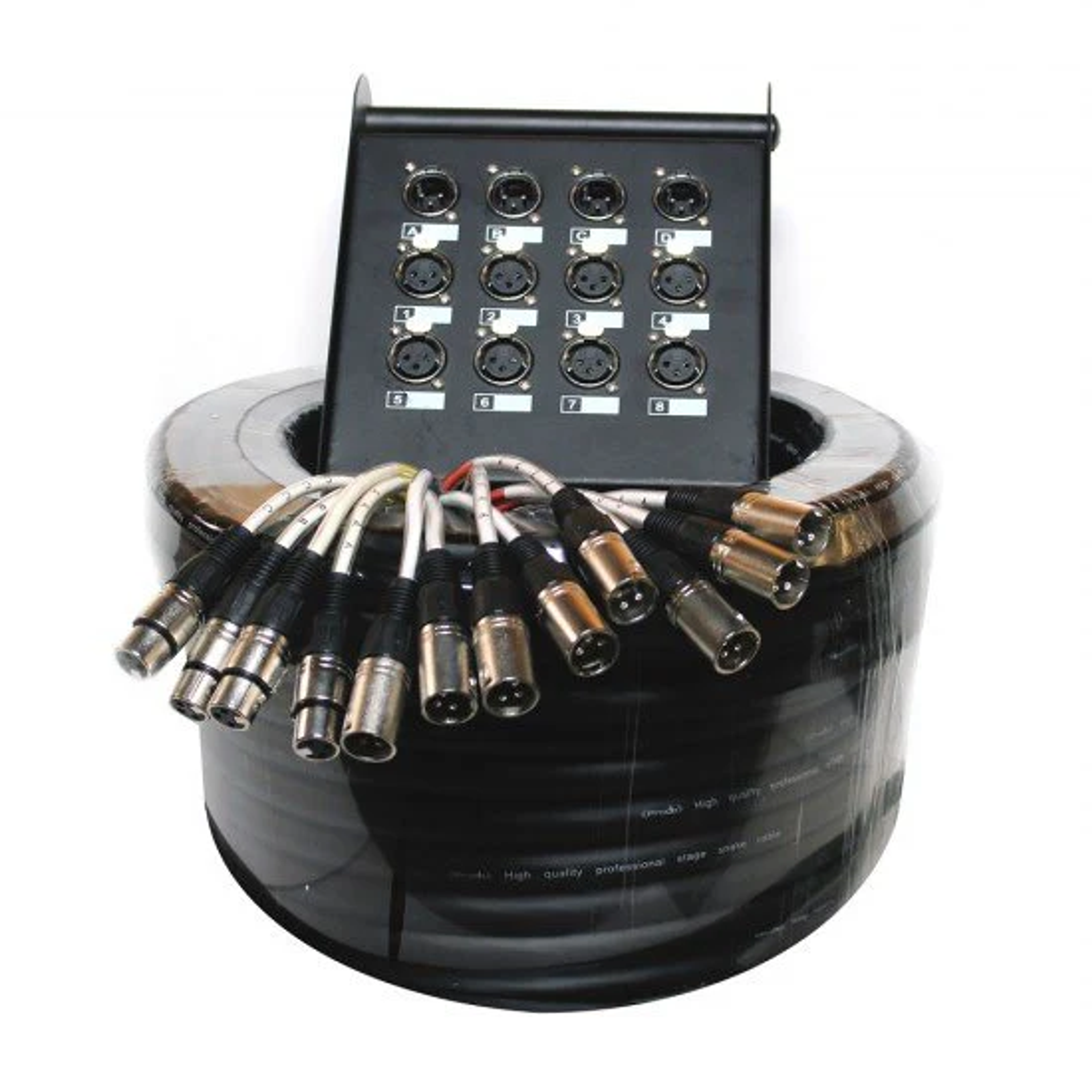 Multipar 8 canales 4 retornos de 30 mts. PRODB SC048-1230 1