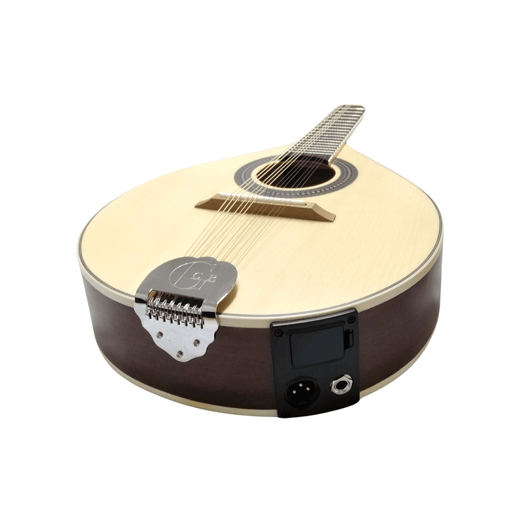 Mandolina GCR electroacustica 12C C/F M-12E 2