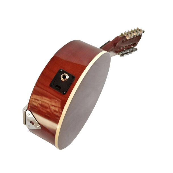 Banjo 12C con funda electroacústico Rowell YWBJ-12EL 4