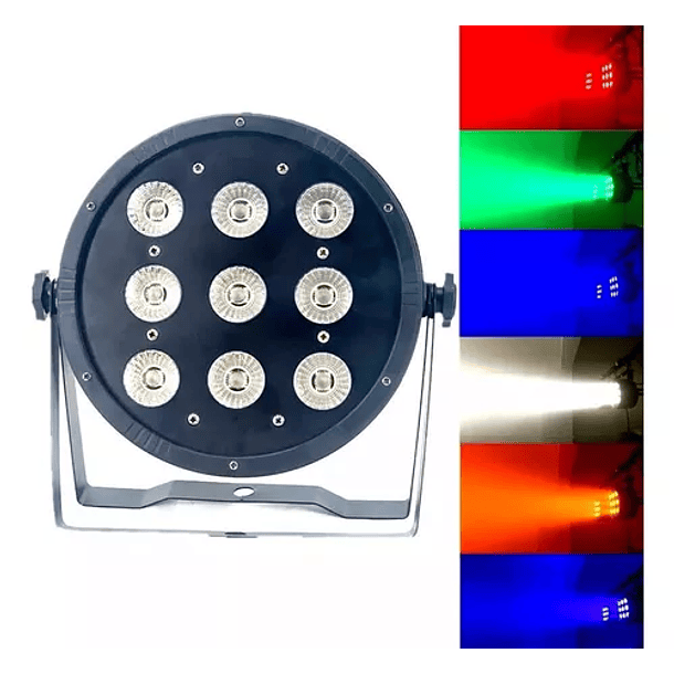 Foco Par 7 Led Dmx Rgbw