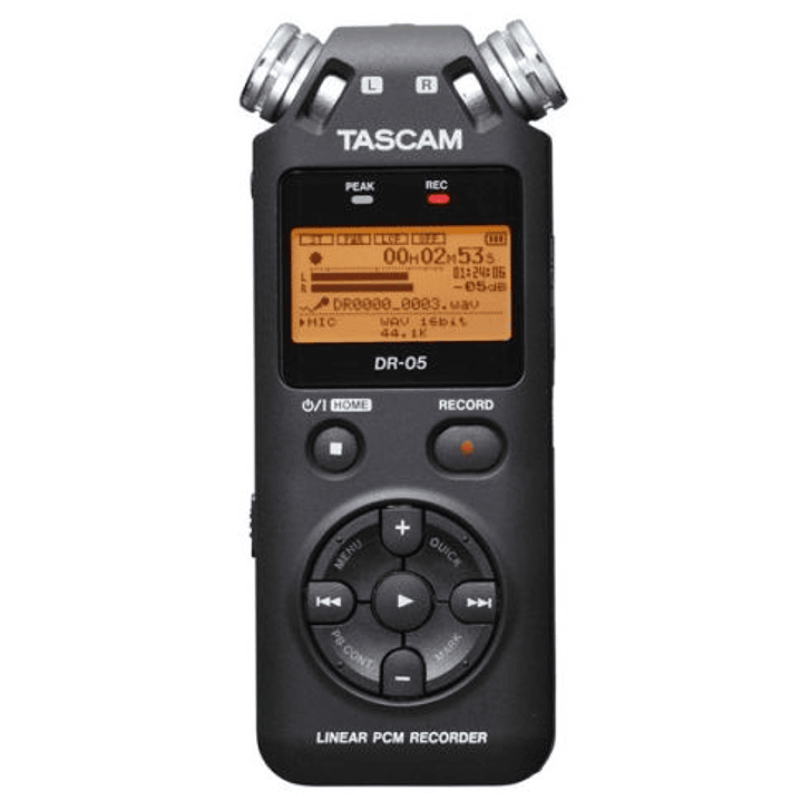 Grabador Estéreo Portátil Tascam DR-05 1