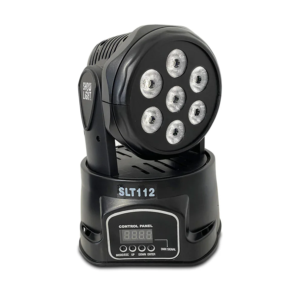 Mini Cabeza Móvil LED Wash 7x4W RGBW