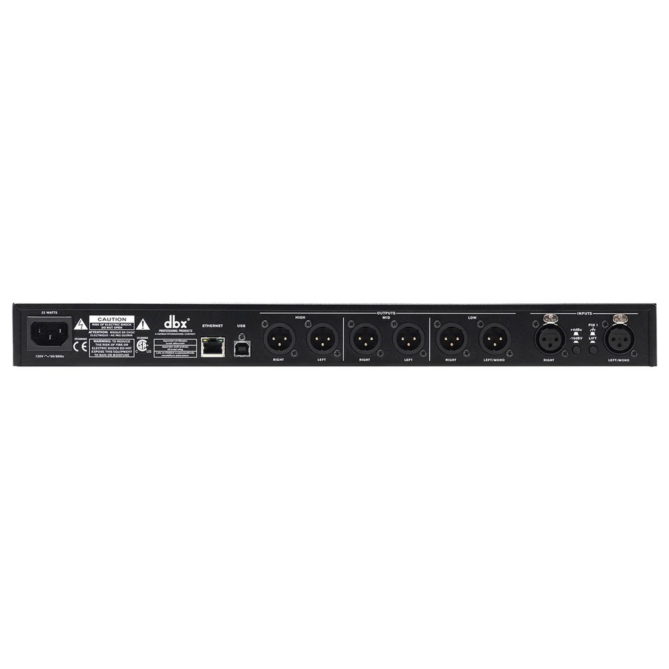PROCESADOR DE AUDIO DBX PA2 110v 2