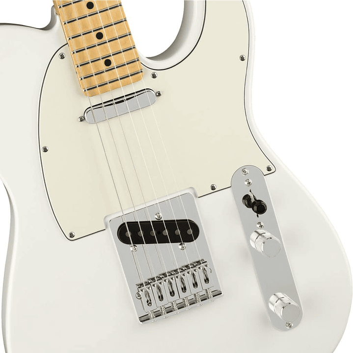 Guitarra Eléctrica Player Telecaster Maple Polar White – Fender 2