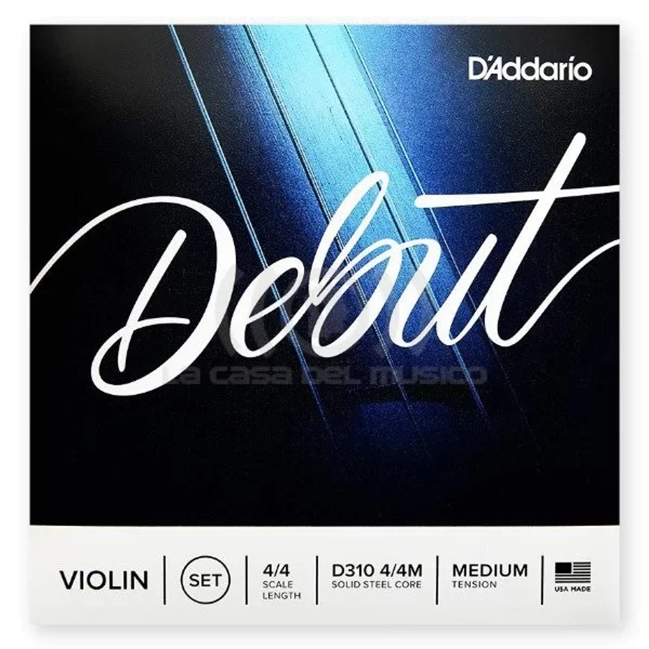 D’addario D310 4/4m Debut Encordado Violin 1