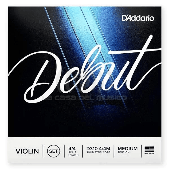 D’addario D310 4/4m Debut Encordado Violin 1
