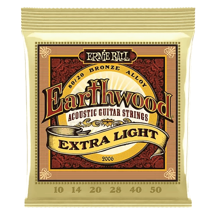 Ernieball 2006 EarthWood ExtraLight 10/50 1