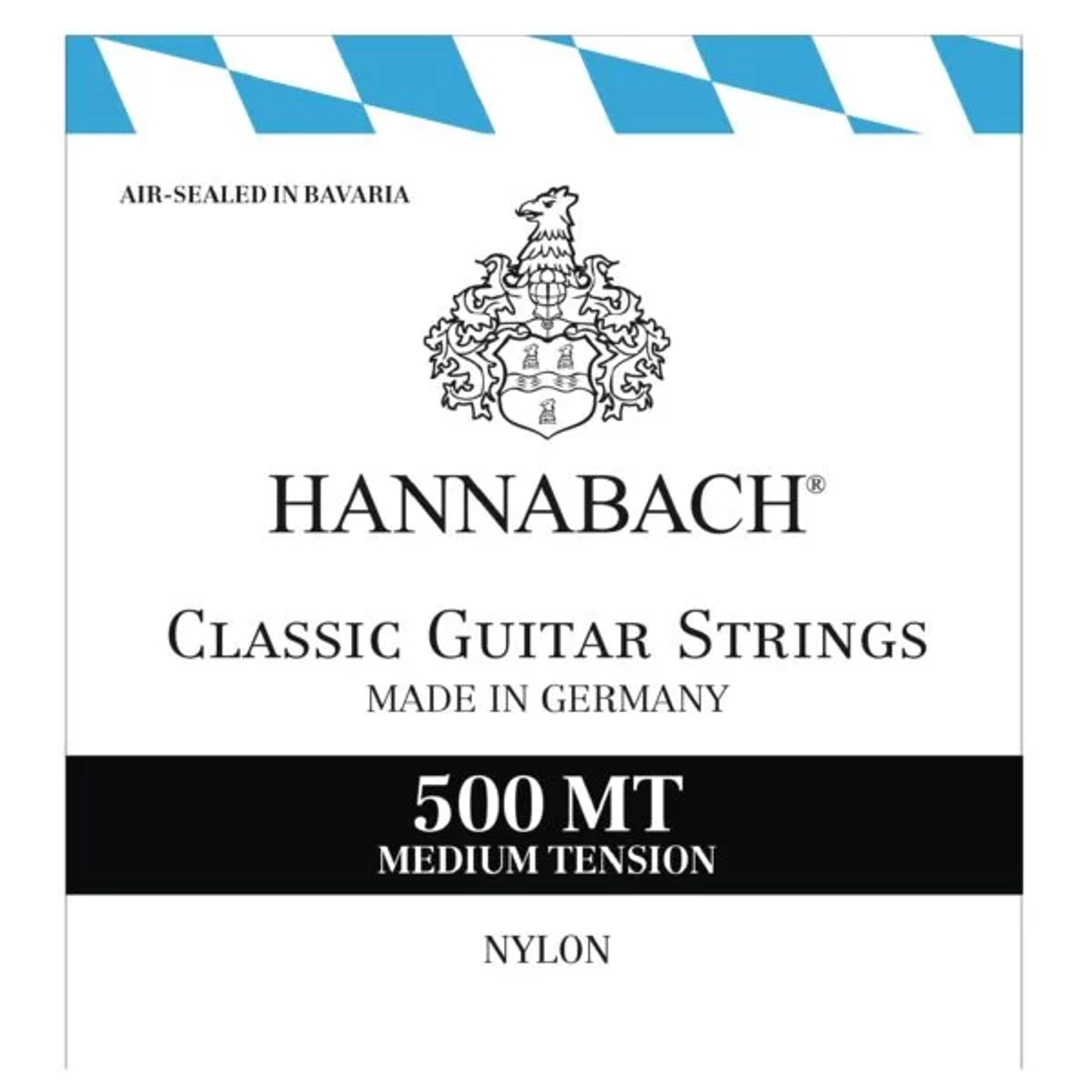 Cuerdas para Guitarra Clásica Nylon Media Tensión 500MT HANNABACH 1