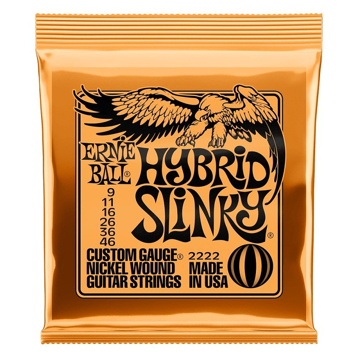 Ernieball 2222 Hybrid Slinky 09/46 1