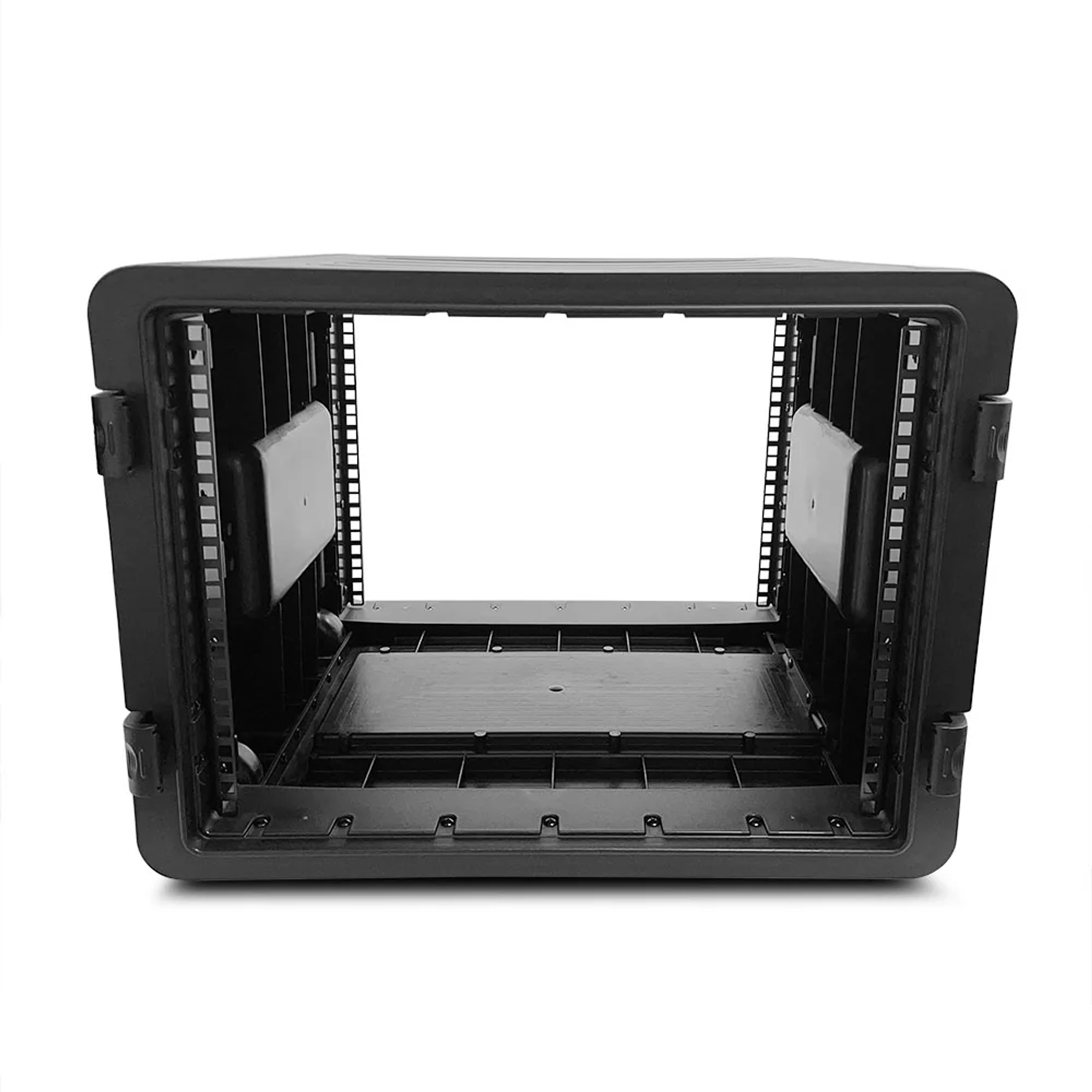 Rack 8U Largo con Ruedas 2