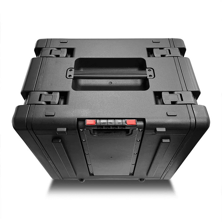 Rack 8U Largo con Ruedas 1