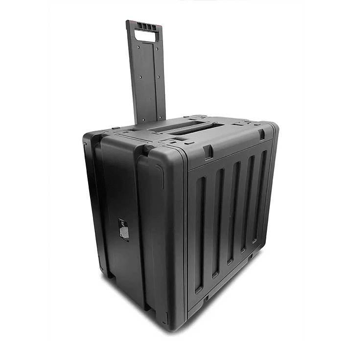 Rack 8U Largo con Ruedas 3