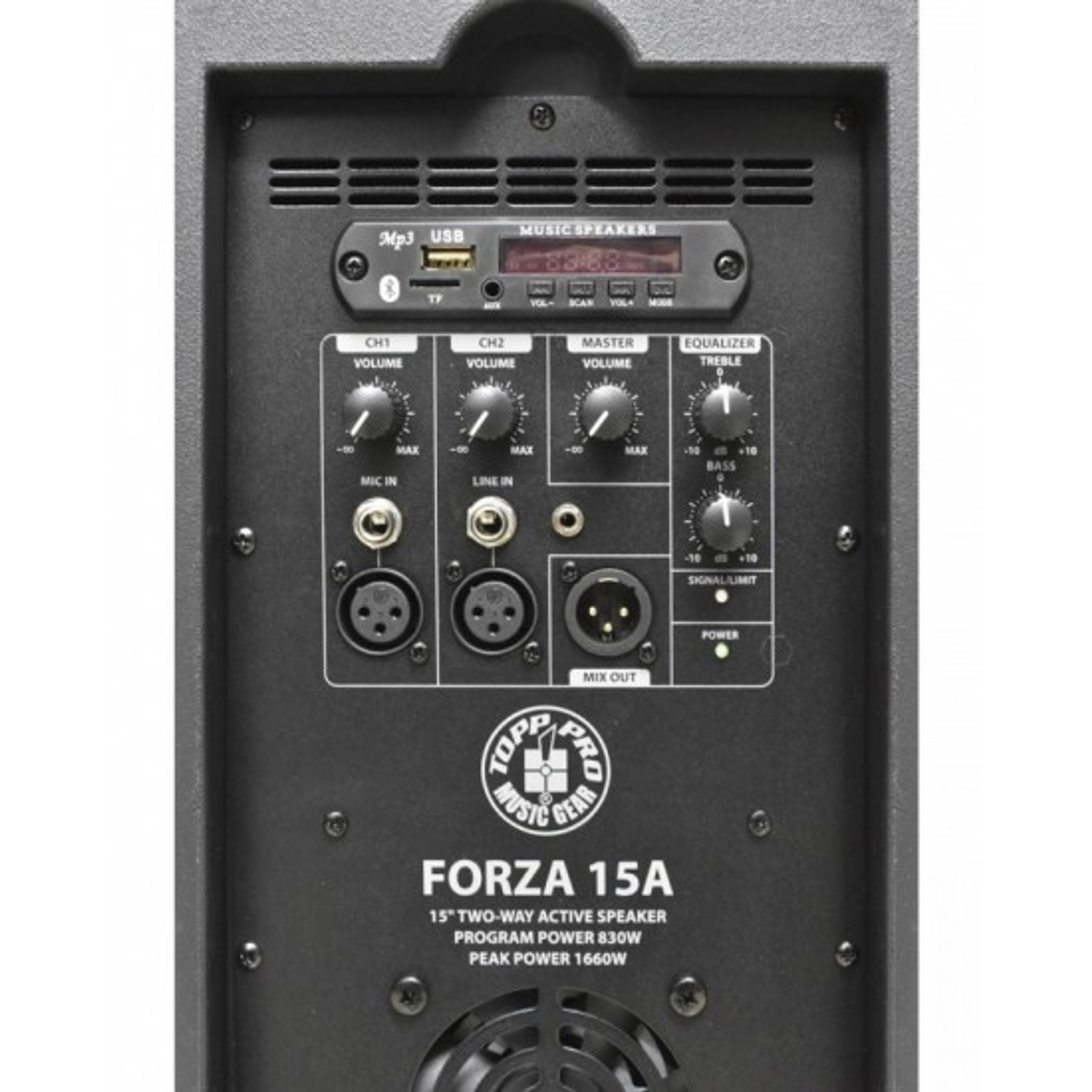 PARLANTE ACTIVO TOPP PRO FORZA 15A 2