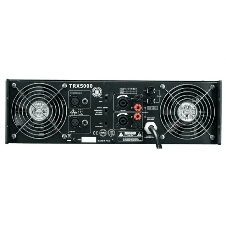 AMPLIFICADOR DE POTENCIA TOPP PRO TRX 5000 2