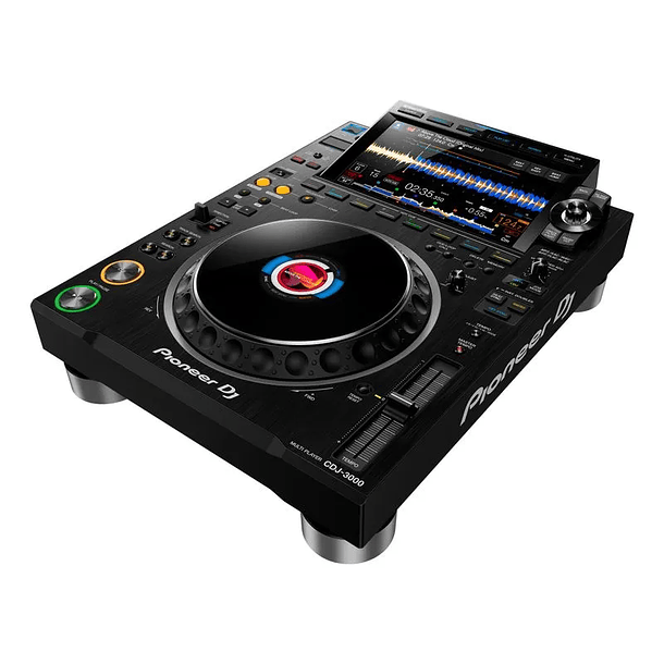 CDJ-3000 Pioneer DJ Reproductor multimedia profesional de DJ