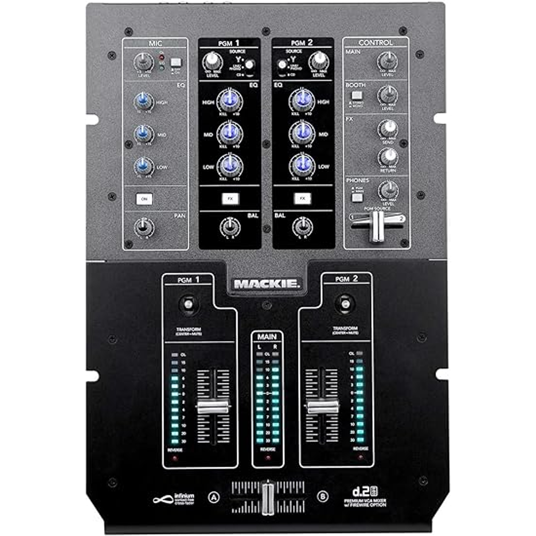 mixer mackie d.2 PRO 2 Canales 1