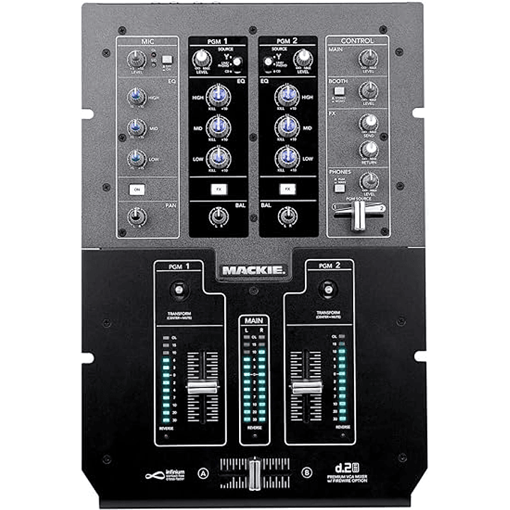 mixer mackie d.2 PRO 2 Canales 1