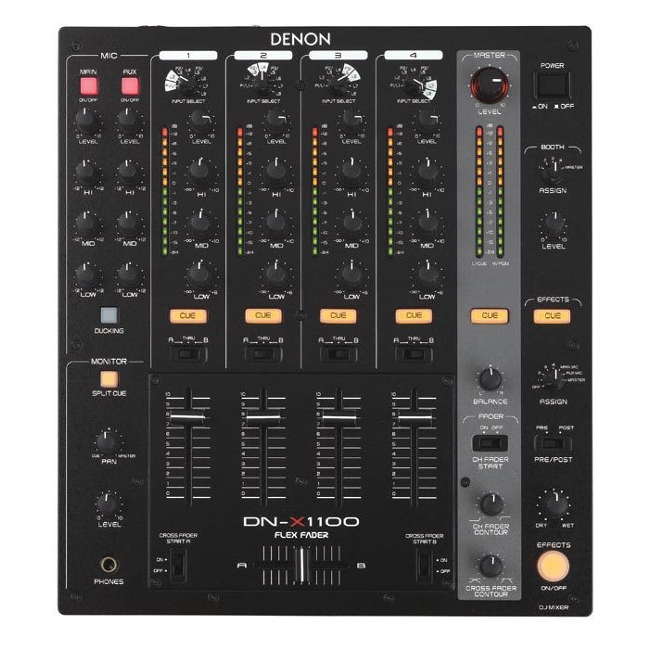DN-X1100 Mixer DJ Denon 1