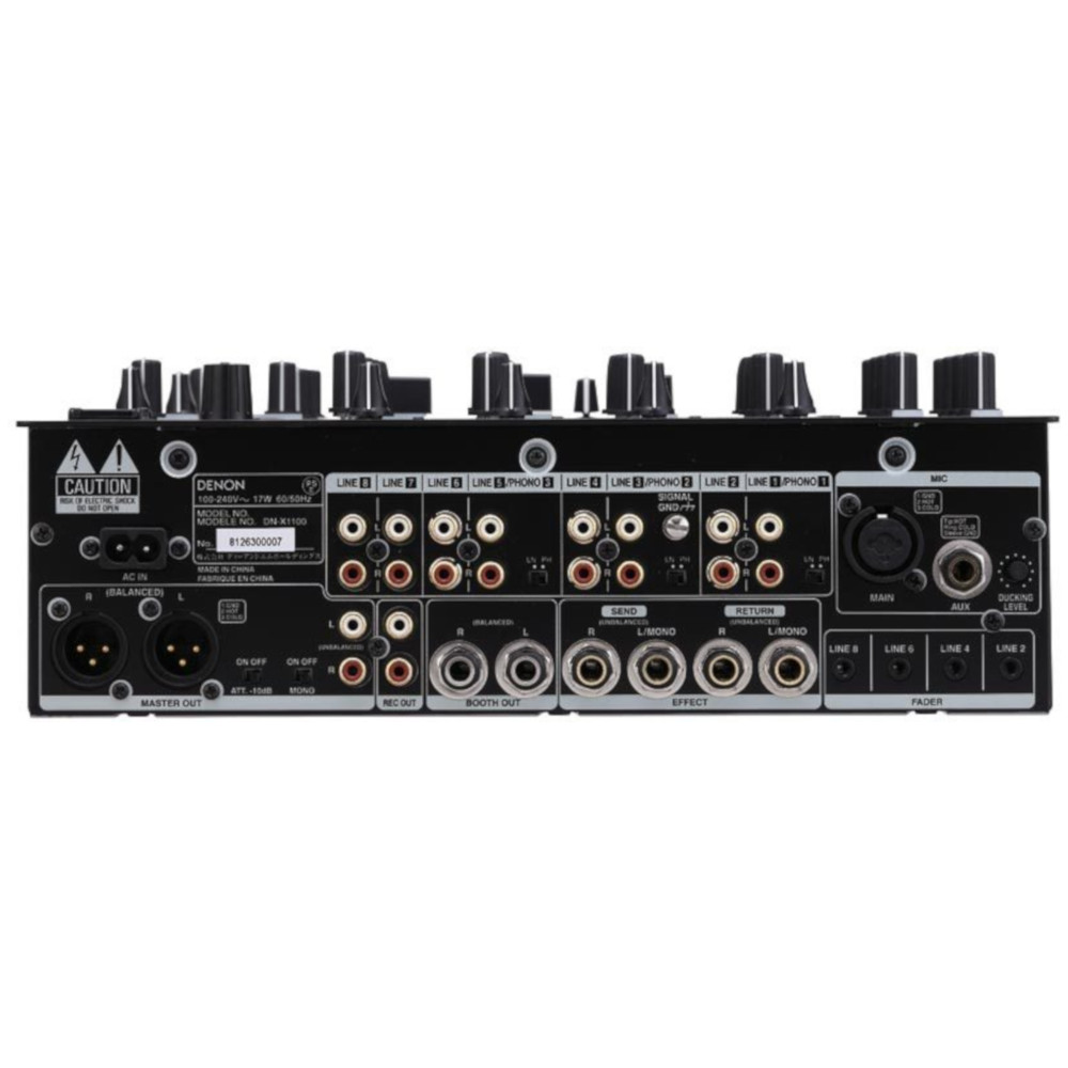 DN-X1100 Mixer DJ Denon 2