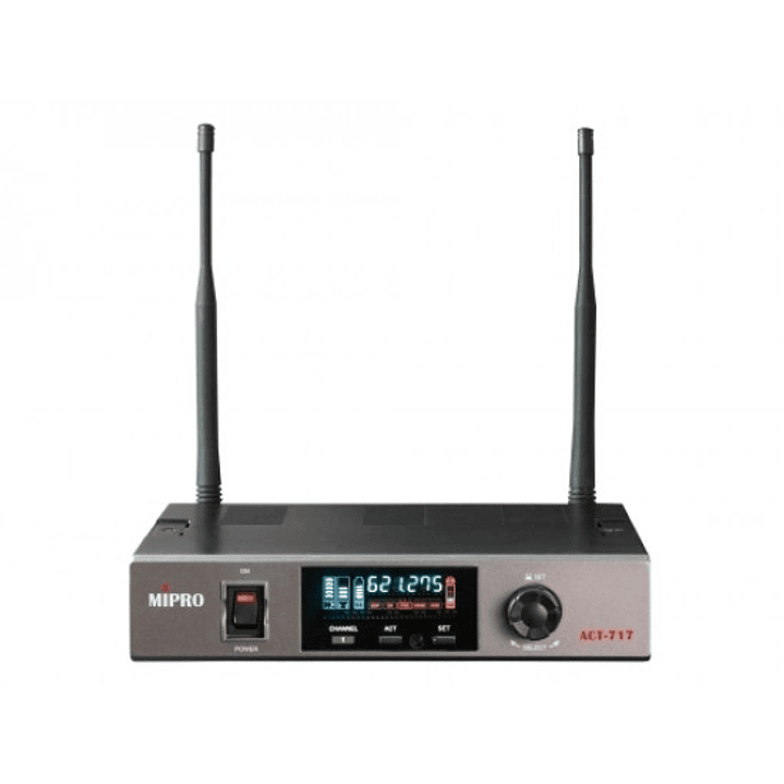 Receptor true Diversity UHF Mipro ACT-717  + MIPRO ACT 50H 2