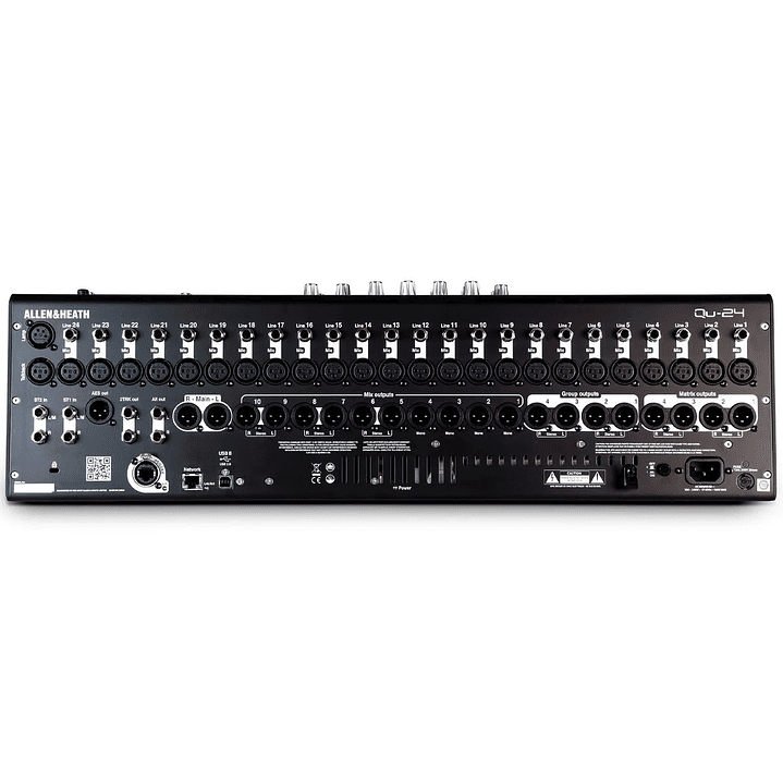 Consola digital Allen & Heath QU24 con faders motorizados 3
