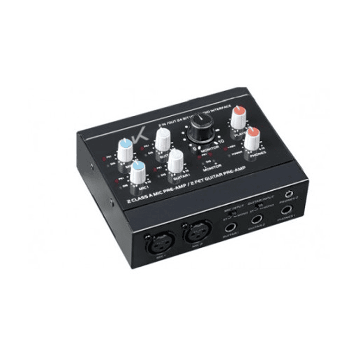  K ACUSTIC - K22P - Interface de Audio USB de 2 Canales 1