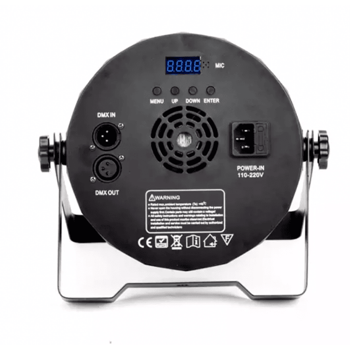 FOCO PAR LED 9X10W 4en1 RGBW 2