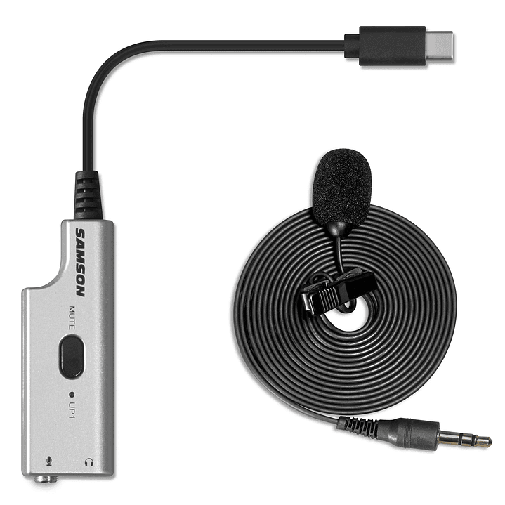 Micrófono lavalier Samson LMU1 USB 1