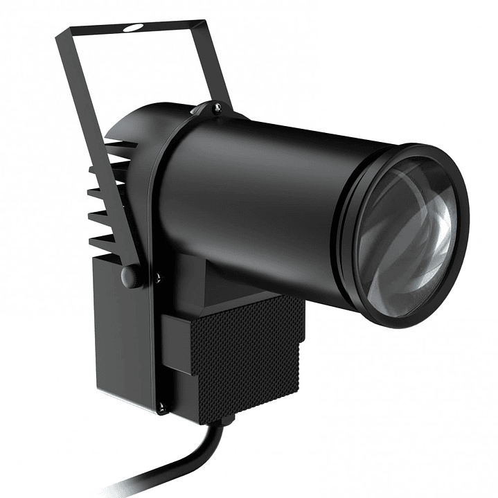 Pinspot Light Black 1x10w RGBW 4IN1 LED 1