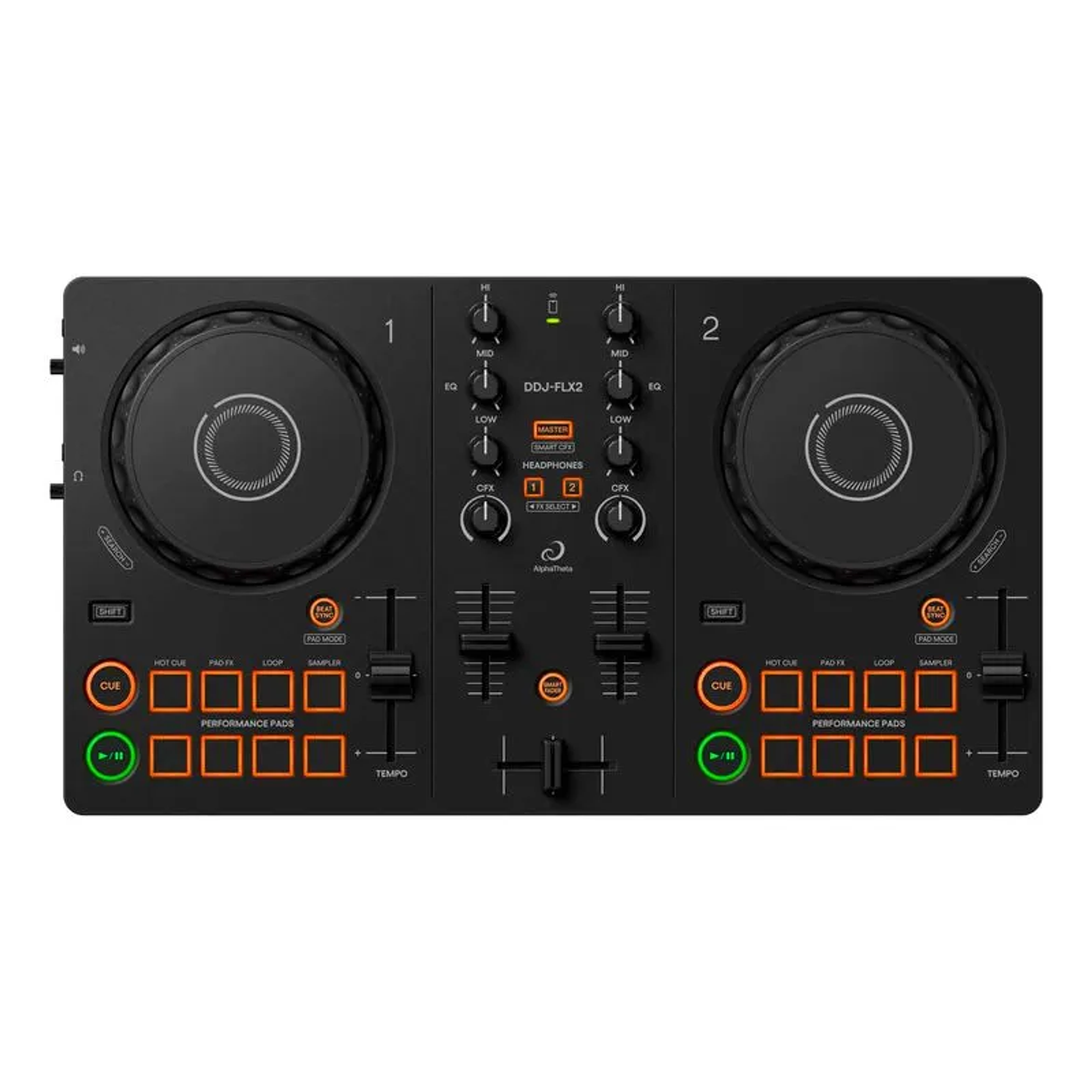Controlador DJ Pioneer DJ AlphaTheta DDJ FLX2 1