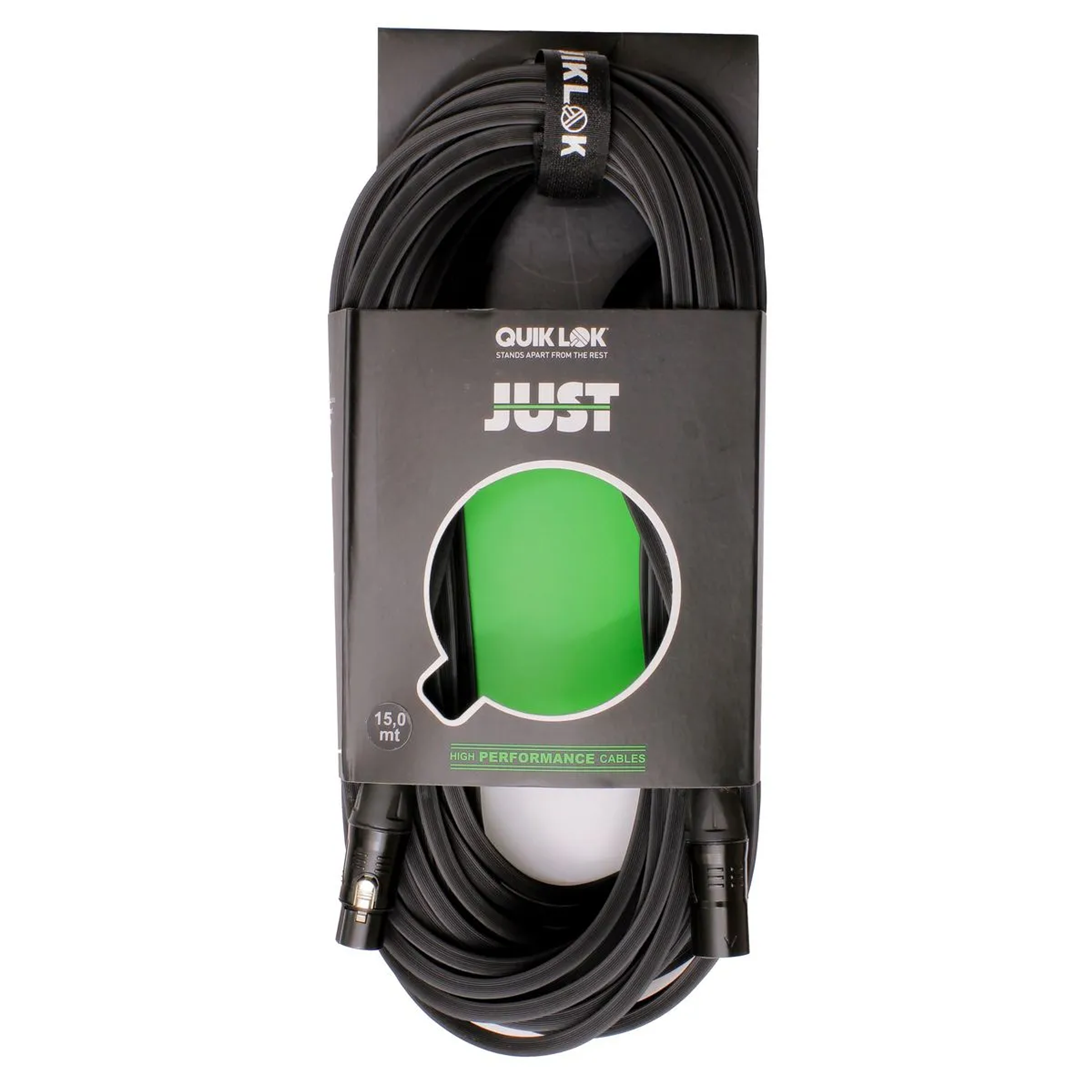 Cable para micrófono Quik Lok 15m MF-15 XLRH/XLRM 1