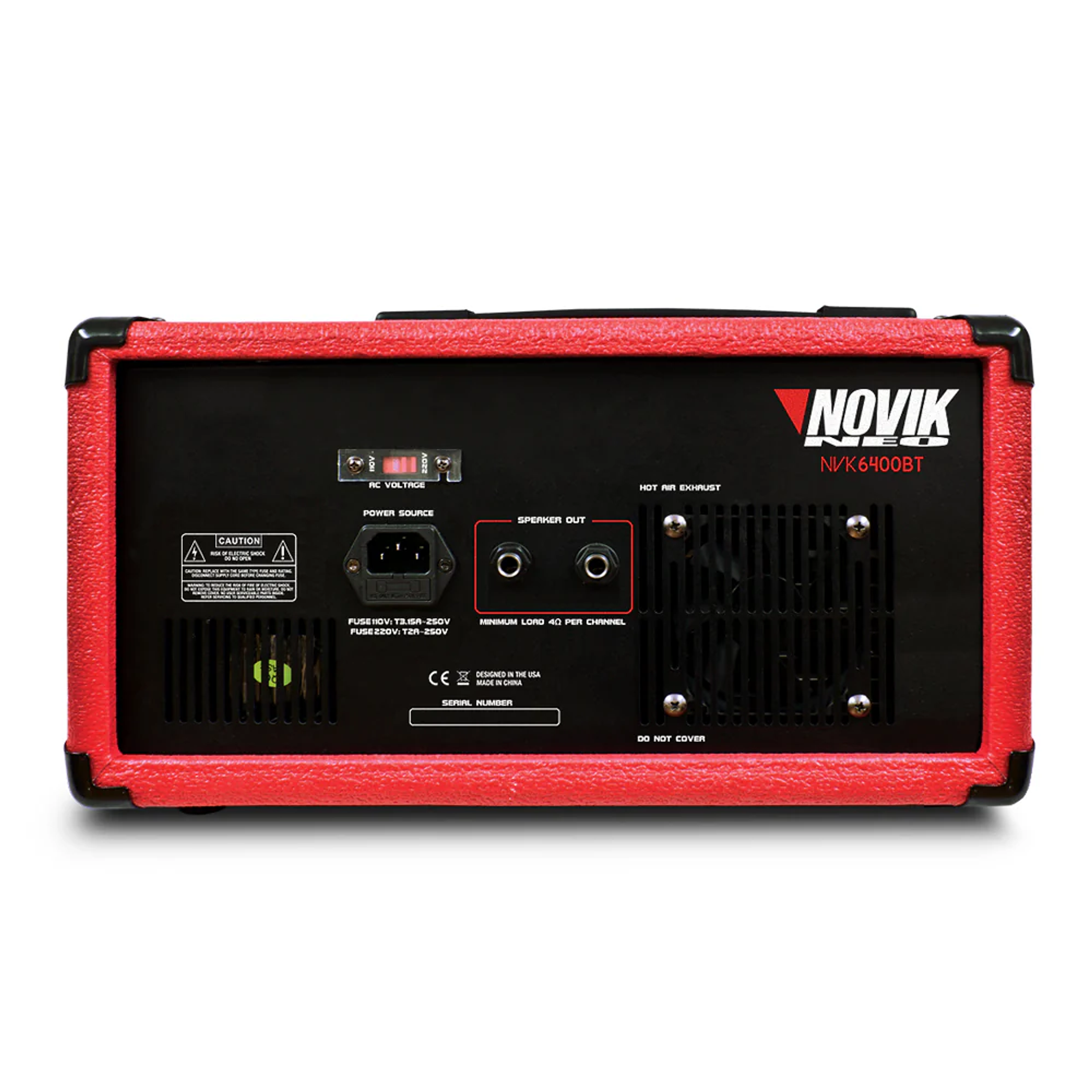 CABEZAL POTENCIADO NOVIK NVK 6400BT 2