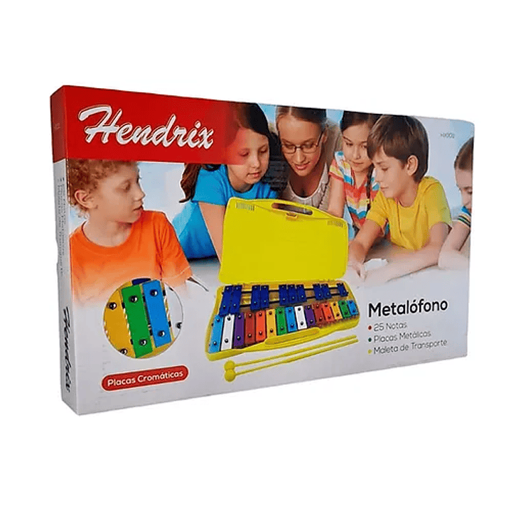 Metalófono Cromático De 25 notas Hendrix 2