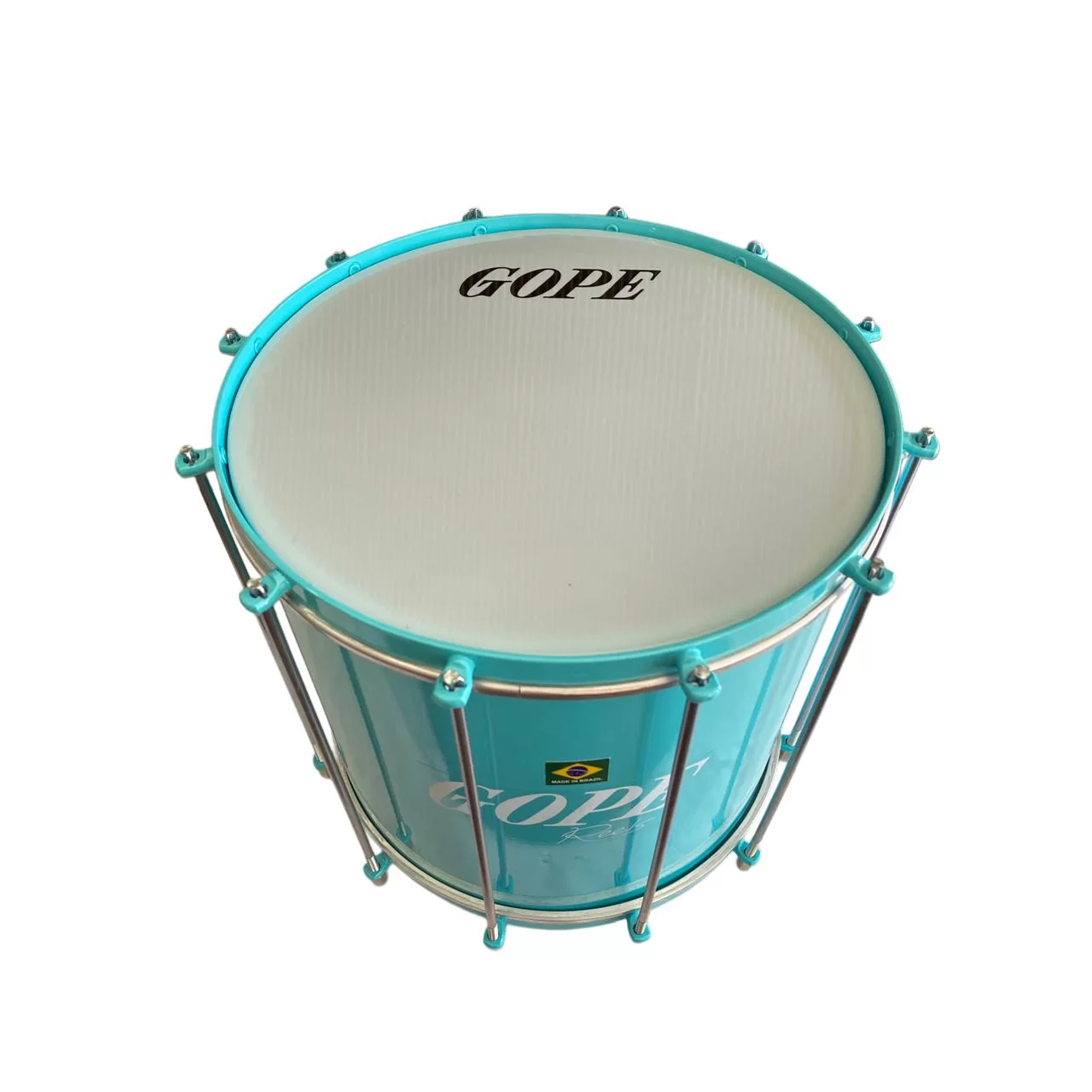 GOPE BAL3012R8 Repinique Alum. 30cm X 12″ 12 Afinadores  COLORES  1