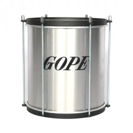 GOPE BAL3012R8 Repinique Alum. 30cm X 12″ 8 Afinadores Cromado