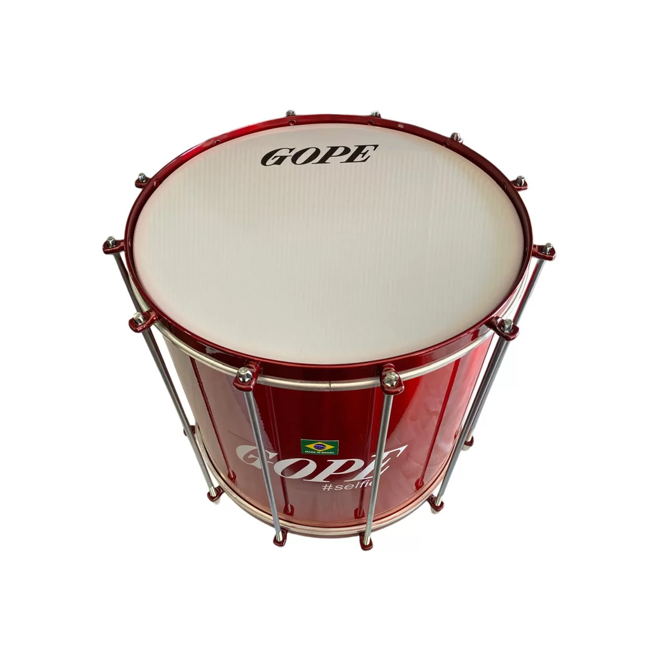 GOPE BAL3012R8 Repinique Alum. 30cm X 12″ 12 Afinadores  COLORES  3