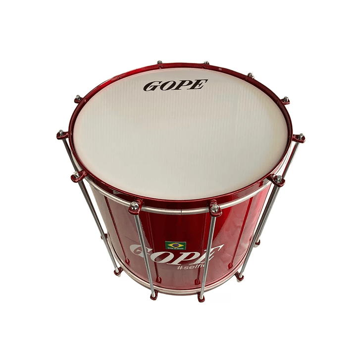 GOPE BAL3012R8 Repinique Alum. 30cm X 12″ 12 Afinadores  COLORES  3